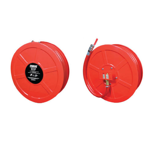 Avvolgitore per tubo - MBK16-HR600-001 - MOBIAK - manuale / di sicurezza antincendio / fisso