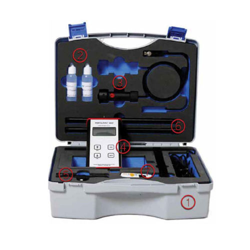 Livello visivo per liquidi - MBK15-ULTRAMARINE - MOBIAK - ad ultrasuoni / portatile