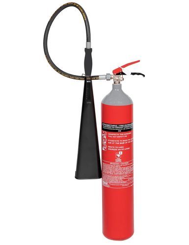 Estintore a gas (CO2) - MBK02-050CA-P1A/RG - MOBIAK - portatile / classe B / classe C