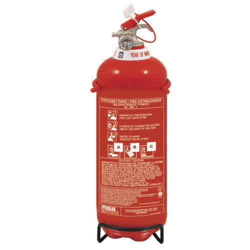 Estintore a base di polvere secca - MBK09-020PA-DF - MOBIAK - portatile / classe B / classe A