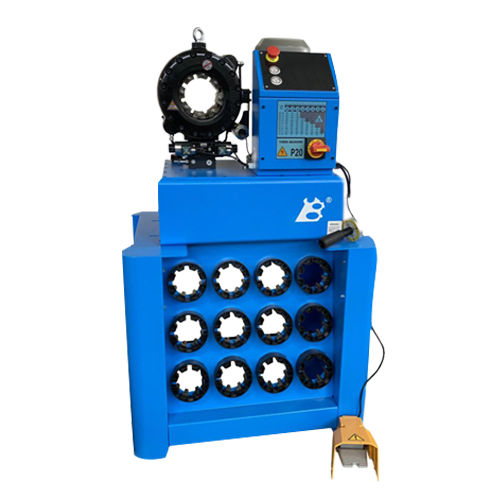 Pressa crimpatrice per tubi flessibili - YB-P20 - Guangzhou YuBen Hydraulic Technology Co., Ltd. - semiautomatica / a pedale