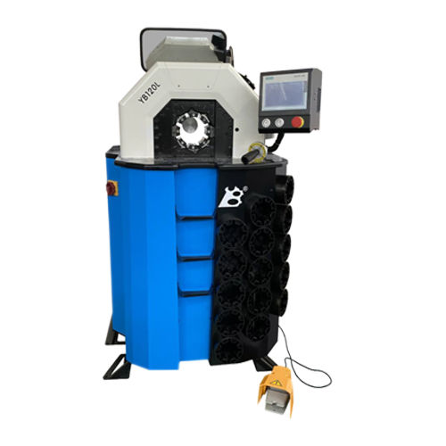 Pressa crimpatrice per tubi flessibili - YB120L - Guangzhou YuBen Hydraulic Technology Co., Ltd. - automatica / a pedale / di grande capacità