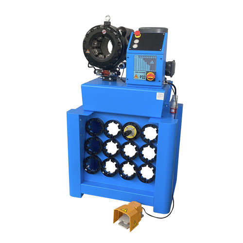 Pressa crimpatrice per tubi flessibili - YB-P32 - Guangzhou YuBen Hydraulic Technology Co., Ltd. - semiautomatica / a pedale / di grande capacità