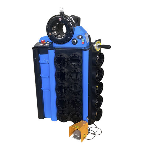 Pressa crimpatrice per tubi flessibili - YB-P33 - Guangzhou YuBen Hydraulic Technology Co., Ltd. - automatica / a pedale