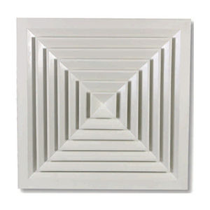 Diffusore d'aria quadrato - KTA Series - GMCAIR HVAC SYSTEMS AND EQUIPMENTS LLC - a sezione rettangolare / da soffitto / in metallo