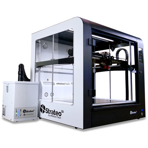 Stampante 3D in nylon - STRATEO3D DUAL600 - eMotionTech - ABS / PLA / plastica rinforzata con fibra di carbonio