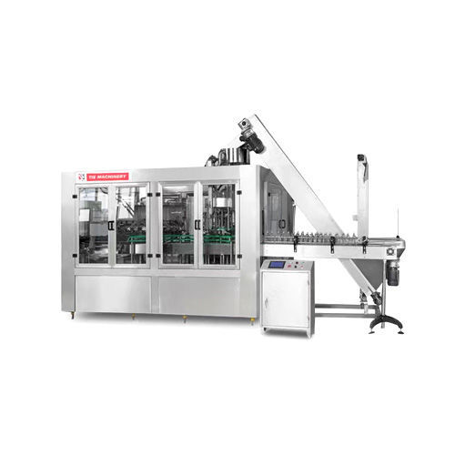 Riempitrice chiuditrice automatica - G-RCGF series - Zhangjiagang TIE Machinery Co., Ltd. - per succhi di frutta