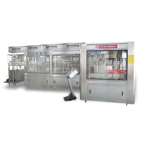 Riempitrice chiuditrice automatica - RCGF18-18-8 series - Zhangjiagang TIE Machinery Co., Ltd. - per succhi di frutta