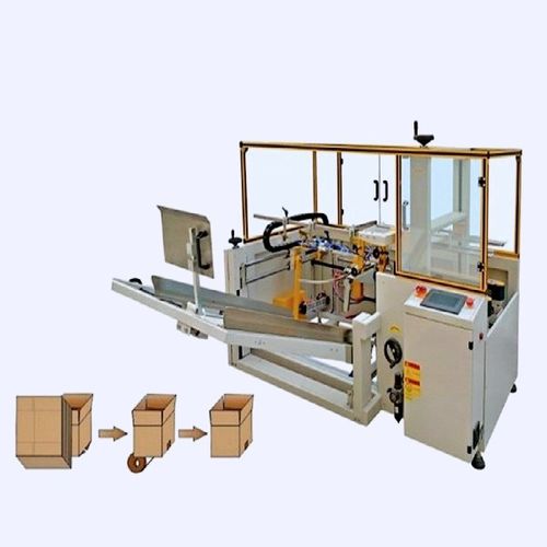 Formatrice di cartoni automatica - TIE-ZX series - Zhangjiagang TIE Machinery Co., Ltd. - chiusura dal basso