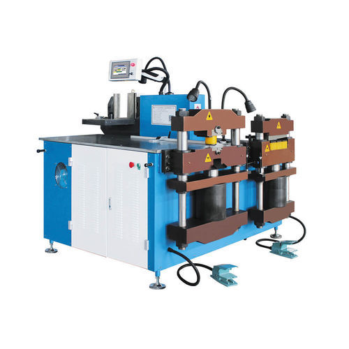 Centro di sagomatura binario elettrificato punzonatura - GJBM603-S-3 Series - SHANDONG GAOJI INDUSTRY MACHINERY CO., LTD - piegatura / fisso