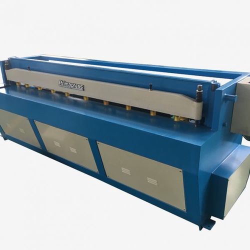 Cesoia elettrica - Q11-2X1500 - Prima CNC Machinery - per lamiera / a panca / di precisione