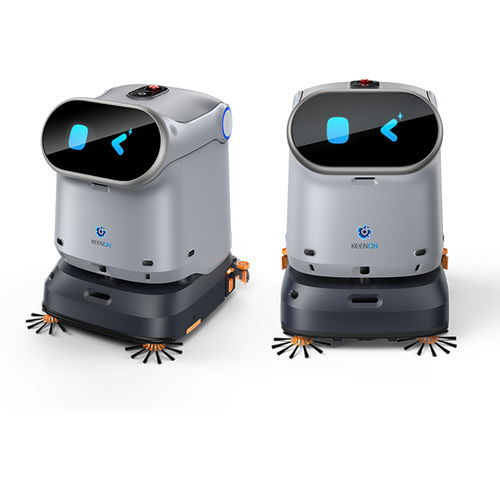 Robot di pulizia per pavimento - C40 - Keenon Robotics Co., Ltd. - per pulizia a umido / per pulitura a secco / mobile