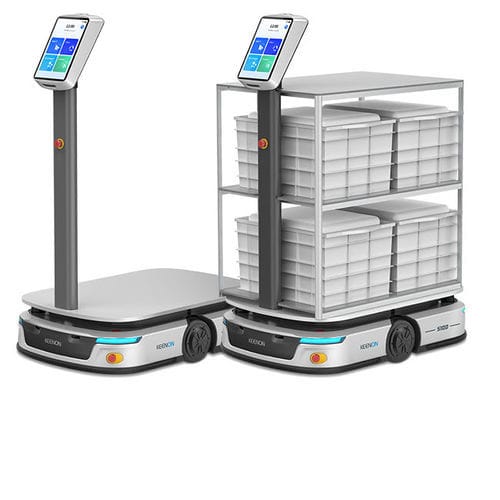 Robot di consegna per pacchi - S100 - Keenon Robotics Co., Ltd. - per strumentazioni / per officina / per magazzino
