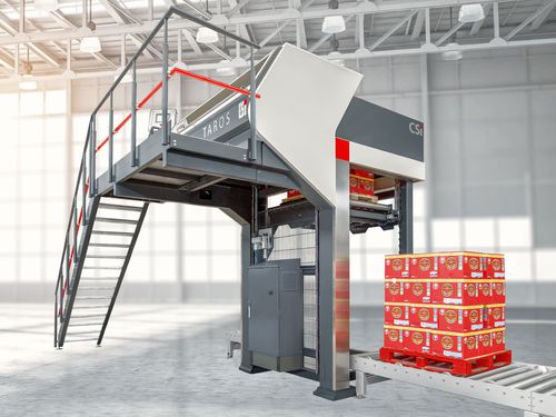 Pallettizzatore a strati - Taros - CSi industries BV - di casse / per vaschette / per l'industria agroalimentare