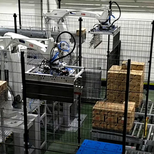 Pallettizzatore robotizzato - LINEx - CSi industries BV - di casse / per vaschette / per cartoni
