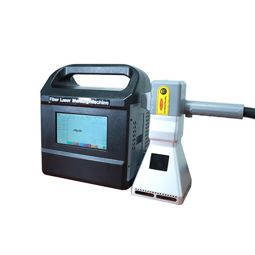 Macchina di marcatura laser a fibra - Jinan Lingxiu Laser Equipment Co., Ltd - per metallo / per materie plastiche / per acciaio inossidabile