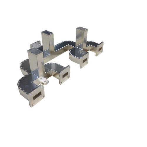 Combinatore ad alta potenza - CO-4-9100-9600-150-WR90 - DETI Microwave
