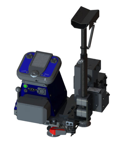 Carrello di saldatura MIG-MAG - RAILMAG® 60 EVO - Servisoud - al plasma / a motore / modulare