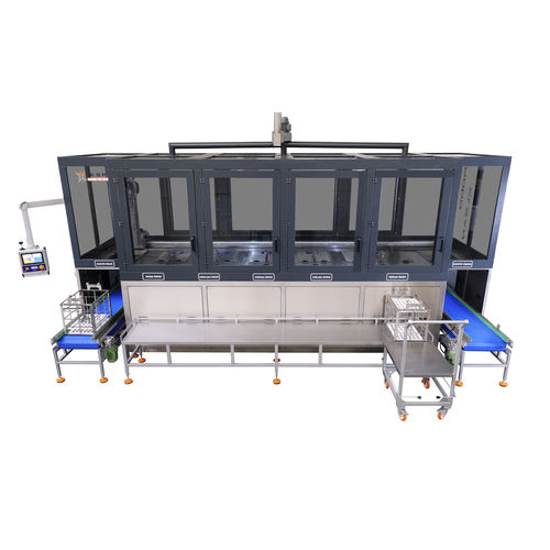 Sistema di lavaggio ad acqua - RoboClean - KSP Machine - a immersione / ad ultrasuoni / mediante rotazione / agitazione