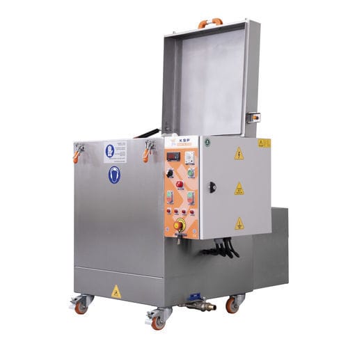 Macchina di lavaggio ad acqua - WM650 - KSP Machine - a spruzzo / mediante rotazione / agitazione / semiautomatica