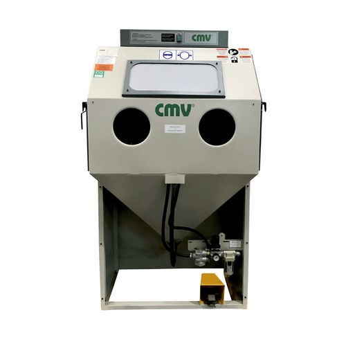 Cabina di sabbiatura ad aspirazione - GS - CMV - manuale / compatta / ad altezza regolabile