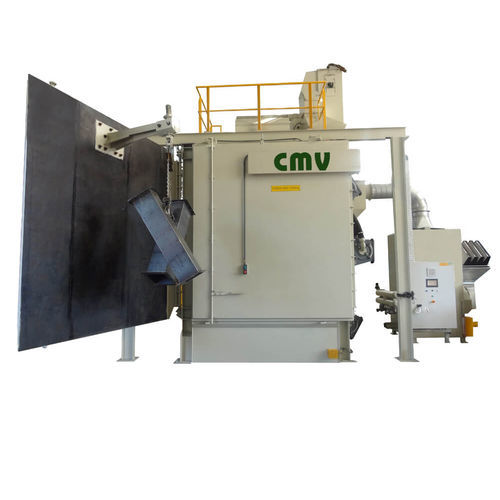 Granigliatrice per carico sospeso - CMV - a girante / per metallo / automatica