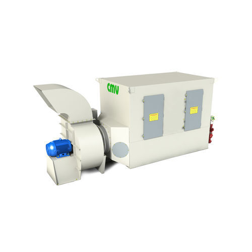 Depolveratore industriale a filtro - BMF - CMV - con rimozione a contro-corrente / per l'industria farmaceutica / compatto