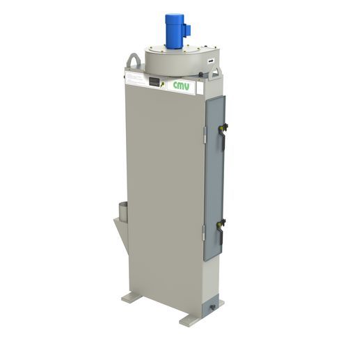 Depolveratore a filtro - CP - CMV - a pulizia meccanica / compatto / ad alto rendimento