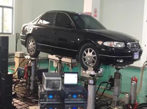 Banco di prova vibrazione - Dongguan Hongjin Test Instrument Co.,Ltd. - controllato da computer / per veicolo / per l'industria automobilistica