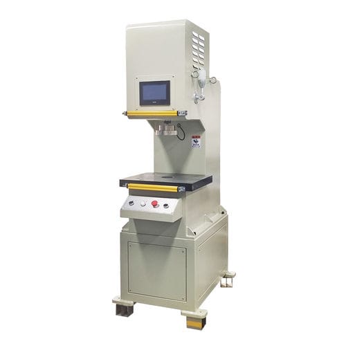 Pressa servoidraulica - Dongguan Hongjin Test Instrument Co.,Ltd. - a compressione / a collo di cigno / automatica