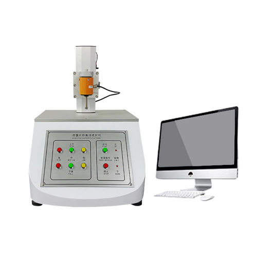 Macchina per prova forza di spostamento - Dongguan Hongjin Test Instrument Co.,Ltd. - controllata da computer / automatica / per gomma