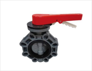 Valvola a farfalla - Xiamen Keheng Plastic Co., Ltd. - a leva / di controllo / per acqua