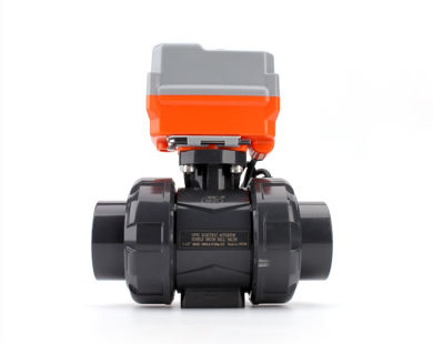 Valvola a sfera - Xiamen Keheng Plastic Co., Ltd. - elettrica / di controllo / per acqua