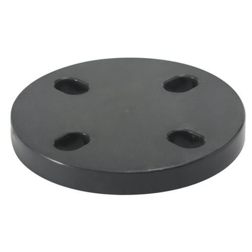 Flangia per tubi - Xiamen Keheng Plastic Co., Ltd. - per prodotti chimici / in PVC-U / cieca