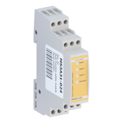 Relè di sicurezza 3NA - MS2A31-024 - Comepi srl - 1NC / SIL / su guida DIN