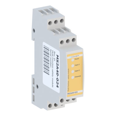 Relè di sicurezza di arresto di emergenza - MS2A40-024 - Comepi srl - per porta di protezione / 4NA / SIL