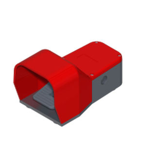 Interruttori a pedale di comando - PS16 series - Comepi srl - elettrico / 1 pedale / con protezione