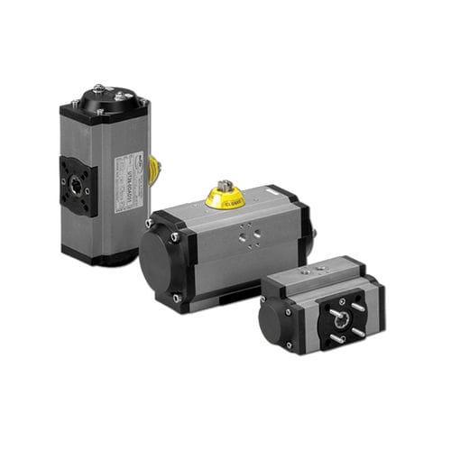 Attuatore per valvola pneumatico - UT series - Max-Air Technology - rotativo / con pignone e cremagliera / a doppio effetto