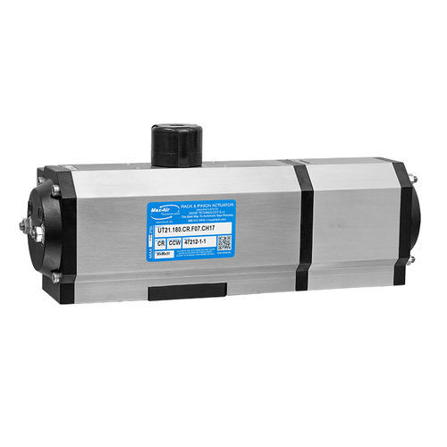 Attuatore per valvola pneumatico - UT180 series - Max-Air Technology - 180° / con pignone e cremagliera / a doppio effetto