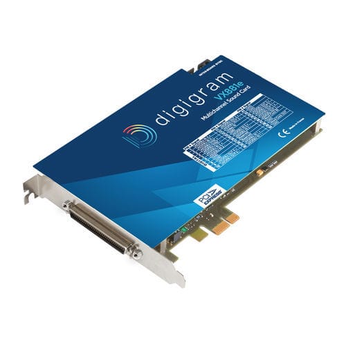 Scheda audio PCI Express - VX881E - DIGIGRAM - multicanale / extrapiatta