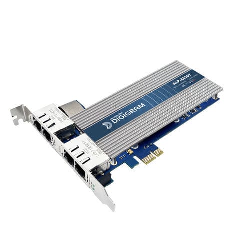 Scheda audio PCI Express - ALP-AES67 - DIGIGRAM - extrapiatta