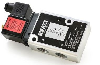 Distributore pneumatico a cassetto - 8020850 - ZITA BULGARIA - azionato tramite solenoide / a 3/2 vie / normalmente chiusa