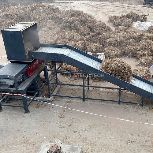 Trituratore per paglia - Biomass/Sugarcane S525 - ZhengZhou ZA ECOTECH Co.,Ltd - primario / secondario / a 2 alberi