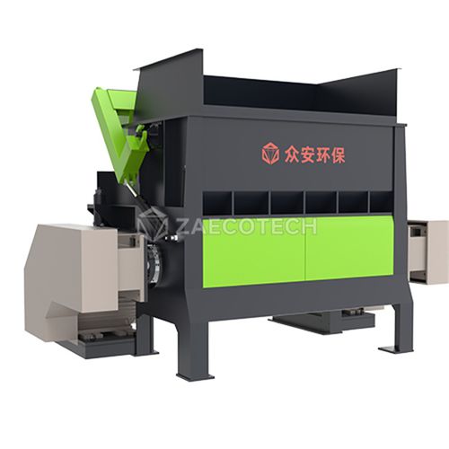 Trituratore secondario - E-type - ZhengZhou ZA ECOTECH Co.,Ltd - monoalbero / per rifiuti domestici / per cartone