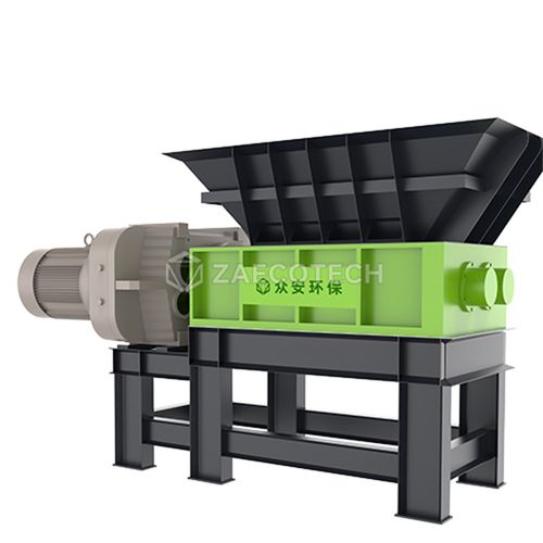 Trituratore primario - Food/Vegetable Waste - ZhengZhou ZA ECOTECH Co.,Ltd - a 2 alberi / per rifiuti alimentari / per coppia elevata