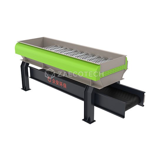 Separatore per rifiuti - GZ series - ZhengZhou ZA ECOTECH Co.,Ltd - per raccolta differenziata / per applicazioni di frantumazione di pneumatici / automatico