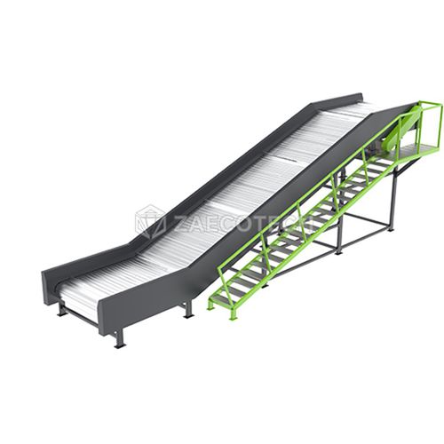 Trasportatore a nastro - LB series - ZhengZhou ZA ECOTECH Co.,Ltd - a catena / inclinato / da trasporto
