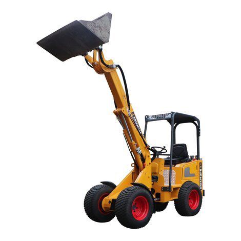 Pala su ruote - Knikmops KM 120 TE  - Gebroders geens - articolata / multifunzione / standard