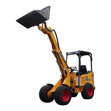 Pala su ruote - Knikmops KM 130 TE - Gebroders geens - articolata / multifunzione / compatta
