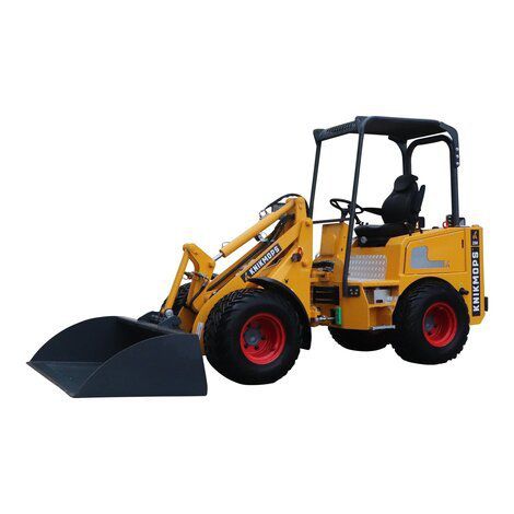 Pala su ruote -  Knikmops KM 250 - Gebroders geens - articolata / multifunzione / compatta